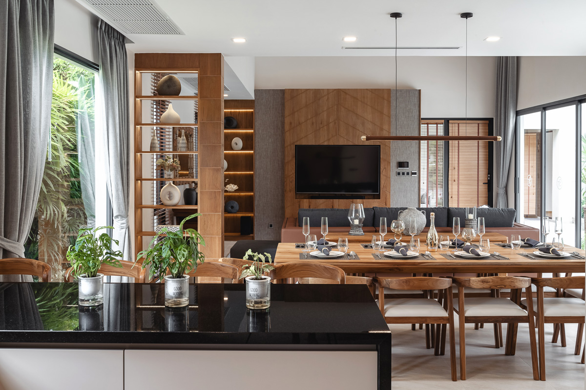 รูปของ การออกแบบตกแต่งภายในและการออกแบบภูมิทัศน์ในโครงการ Sai Taan Villas 2