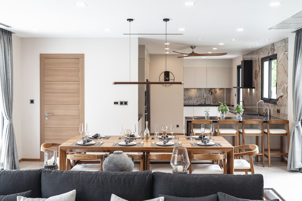 รูปของ การออกแบบตกแต่งภายในและการออกแบบภูมิทัศน์ในโครงการ Sai Taan Villas 5