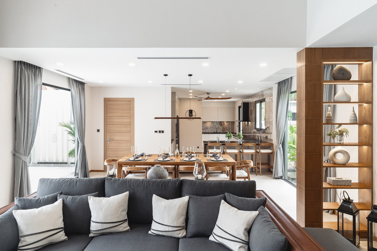 รูปของ การออกแบบตกแต่งภายในและการออกแบบภูมิทัศน์ในโครงการ Sai Taan Villas 7