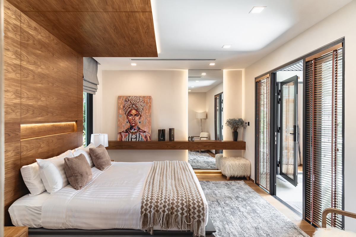 รูปของ การออกแบบตกแต่งภายในและการออกแบบภูมิทัศน์ในโครงการ Sai Taan Villas 9