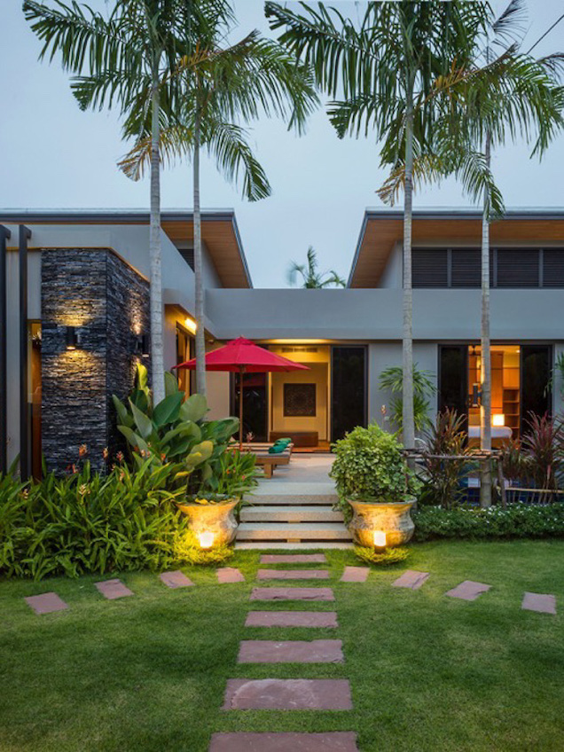 Photo of Interior design for villa in Naiharn Baan Bua