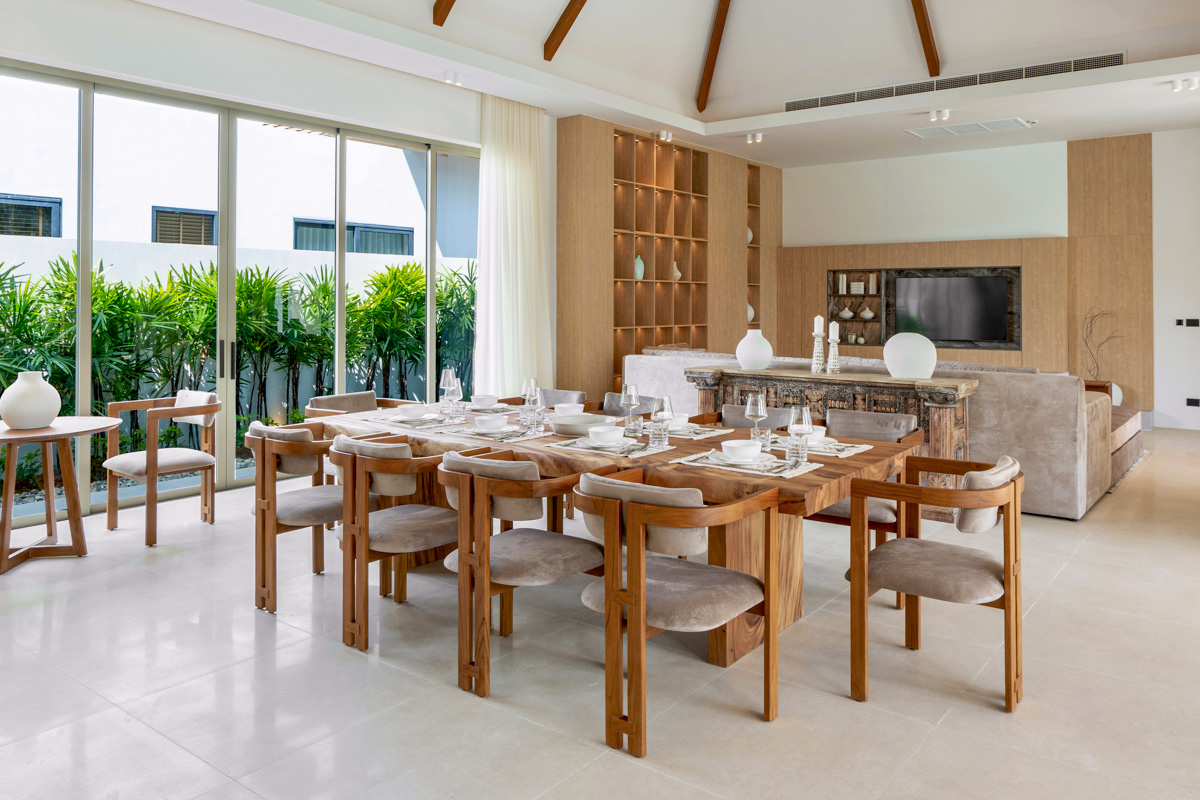 Photo of Interior design, indoor and outdoor custom furniture in Layan Lucky Villas 3