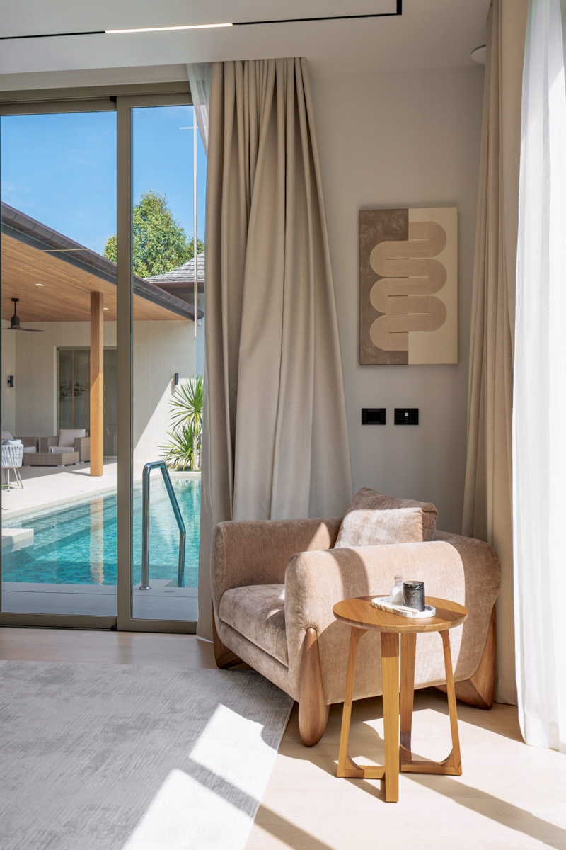 Photo of Interior design, indoor and outdoor custom furniture in Layan Lucky Villas 6