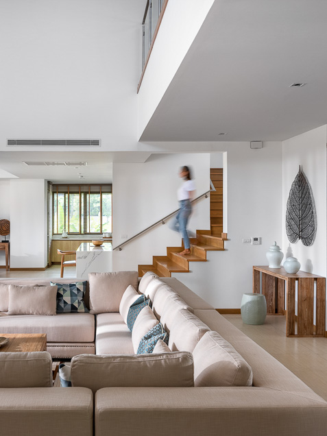รูปของ การออกแบบตกแต่งภายในของวิลล่าที่ Laguna Village Residence