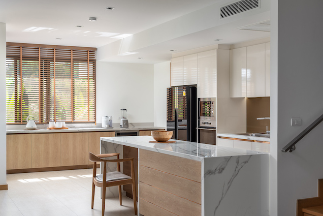 รูปของ การออกแบบตกแต่งภายในของวิลล่าที่ Laguna Village Residence 3