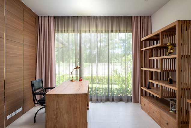 รูปของ การออกแบบตกแต่งภายในของวิลล่าที่ Laguna Village Residence 7