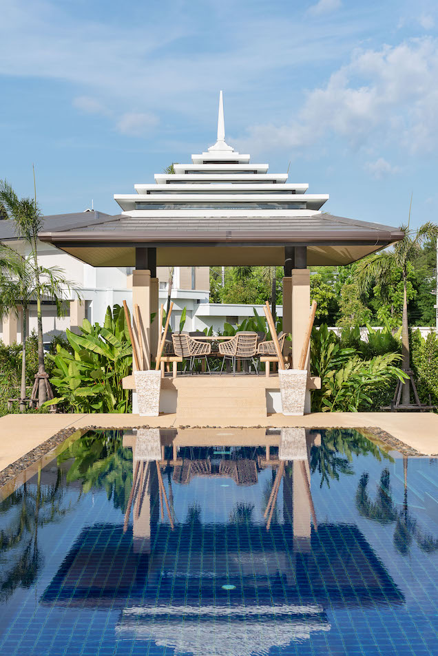 รูปของ การออกแบบตกแต่งภายในของวิลล่าที่ Laguna Village Residence 11