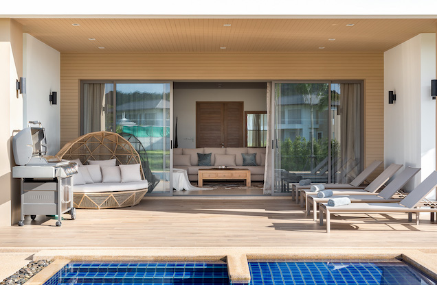 รูปของ การออกแบบตกแต่งภายในของวิลล่าที่ Laguna Village Residence 12