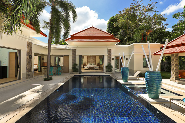 รูปของ การออกแบบตกแต่งภายในของวิลล่าที่ Sai Taan Villas 2