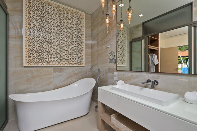 รูปของ การออกแบบตกแต่งภายในของวิลล่าที่ Sai Taan Villas 4