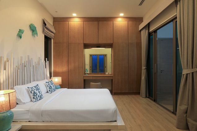 รูปของ การออกแบบตกแต่งภายในของวิลล่าที่ Sai Taan Villas 6