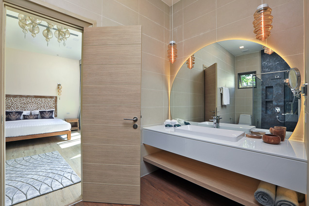รูปของ การออกแบบตกแต่งภายในของวิลล่าที่ Sai Taan Villas 10