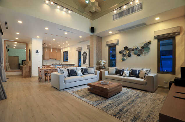 รูปของ การออกแบบตกแต่งภายในของวิลล่าที่ Sai Taan Villas 14