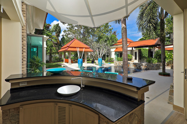 รูปของ การออกแบบตกแต่งภายในของวิลล่าที่ Sai Taan Villas 15