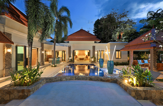 รูปของ การออกแบบตกแต่งภายในของวิลล่าที่ Sai Taan Villas 18