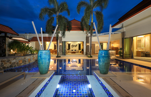 รูปของ การออกแบบตกแต่งภายในของวิลล่าที่ Sai Taan Villas 19